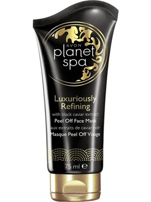Avon Planet Spa Siyah Havyar Özü Içeren Soyulan Yüz Maskesi 75 ml