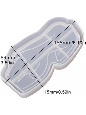 Hobizubi Kadın Bardak Altı Reçine Epoksi,Mum,Sabun ve Beton Kalıbı -Kod:234