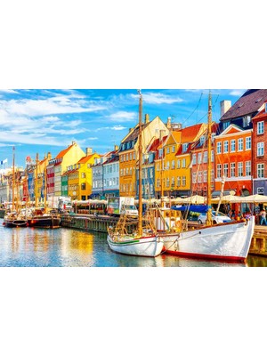 Phoenix 1000 Parça Phoenix Puzzle Yapboz Nyhavn Limanı Kopenhag