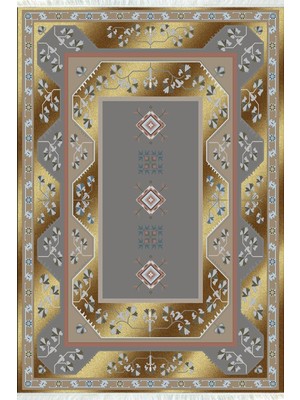 Napoli Home Dijital Baskılı Kaymaz Taban Yıkanabilir Modern Salon Halısı Mutfak Halısı ve Yolluk NH-SD-611