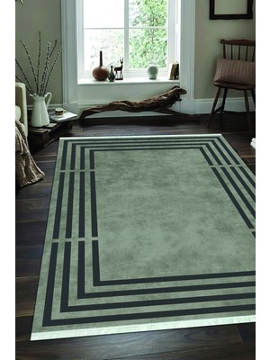 Napoli Home Dijital Baskılı Kaymaz Taban Yıkanabilir Modern Salon Halısı Mutfak Halısı ve Yolluk NH-SD-674