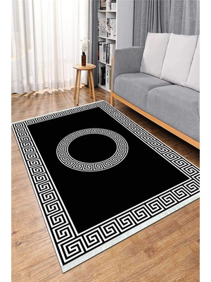 Napoli Home Dijital Baskılı Yıkanabilir Kaymaz Taban Salon Halısı Mutfak Halısı ve Koridor Halısı NH-HS-418