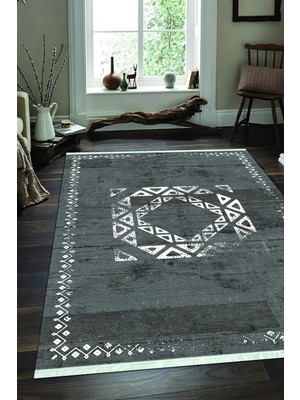 Napoli Home Dijital Baskılı Kaymaz Taban Yıkanabilir Modern Salon Halısı Mutfak Halısı ve Yolluk NH-SD-1053