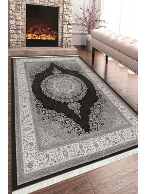 Napoli Home Baskılı Modern Desenli Kaymaz Tabanlı Yıkanabilir Şık Salon Halısı Mutfak Halısı ve Yolluk NH-HT-463