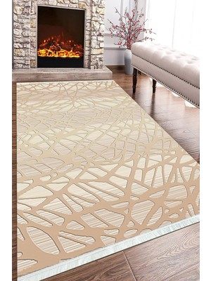 Napoli Home Dijital Baskılı Kaymaz Taban Yıkanabilir Modern Salon Halısı Mutfak Halısı ve Yolluk NH-HT-1370