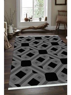 Napoli Home Dijital Baskılı Kaymaz Taban Yıkanabilir Modern Salon Halısı Mutfak Halısı ve Yolluk NH-SD-1155