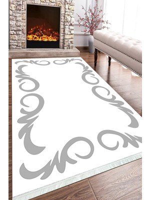 Napoli Home Dijital Baskılı Dekoratif Kaymaz Taban Yıkanabilir Salon Halısı Mutfak Halısı ve Yolluk NH-HT-867