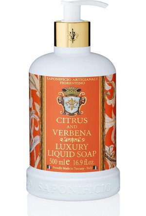 Saponificio Artigianale Fiorentino Orange Blossom Liquid Soap 500 ml 16.9 fl oz