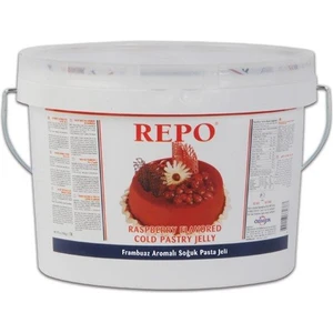 Frambuaz Aromalı Soğuk Pasta Jöle 7 kg