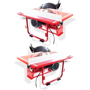 Staxx Power MTS200A Titanyum Motorlu Ayarlanır Açı Ayarlı Bıçak Tezgah Üstü Testere Makinesi 1200W Ahşap Kesme