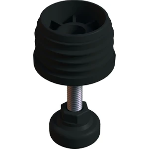 Adem Koç Plastik Ayarlı Vidalı Plastik Profil Rotil Ayak 51 mm