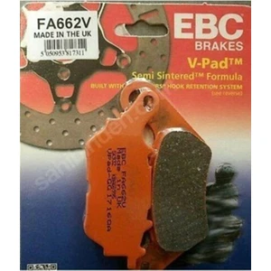 Yamaha Yzf R25 Arka Fren Balatası FA662V Yarı Sinterli Balata