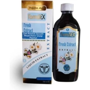 My Farmaex Fresh Extract Çam Kozalak Zencefil Meyan Hatmi Çiçeği Papatya Sıvı Ekstrakt 150 ml
