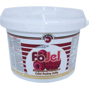 Fo Frambuaz Aromalı Soğuk Pasta Jöle 7 kg