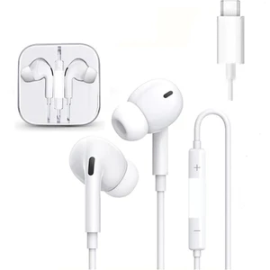 Tc-03 Typ-C To Stereo Earphone Kablolu Kulaklık Beyaz