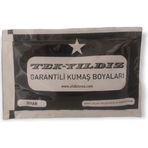 Tek Yıldız Kumaş Boyası