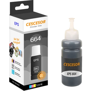 Epson 664 Siyah Muadil Mürekkep - 70 ml - Cescesor