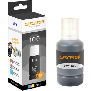 Epson 105 Siyah Muadil Mürekkep - 140 ml - Cescesor