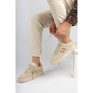 Unisex Garantili Anatomik Hafif Esnek Sağlam Sneaker Spor Ayakkabı CNS.176 Bej Kahve
