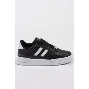 Unisex Garantili Anatomik Hafif Esnek Sağlam Sneaker Spor Ayakkabı CNS.176 Siyah Beyaz