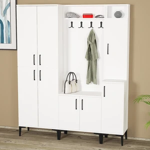 Kalender Dekor Rose-1-2-4 Portmanto Vestiyer Ayakkabılık RS01