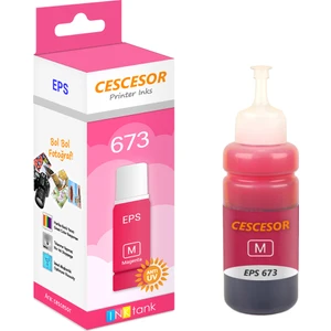 Epson 673 Kırmızı Muadil Mürekkep - 70 ml - Cescesor