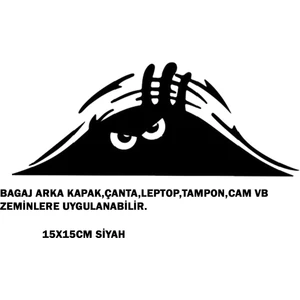Rs Auto Aksesuar Bagaj Göz Siyah 15 x 15 cm