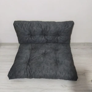 Mutfakta Moda Antrasit İkili Takım Köşe Petek Önü Palet Yer Minderi