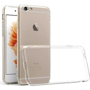Iphone 6s Kamera Korumalı Süper Silikon Kılıf Ekran Koruyucu