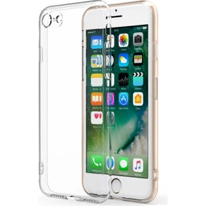 Iphone 8 Kamera Korumalı Süper Silikon Kılıf Ekran Koruyucu