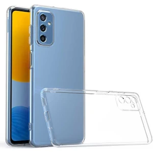 Samsung Galaxy M52 Kamera Korumalı Süper Silikon Kılıf Ekran Koruyucu