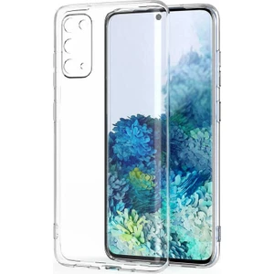 Samsung Galaxy S20 Plus Kamera Korumalı Süper Silikon Kılıf Ekran Koruyucu