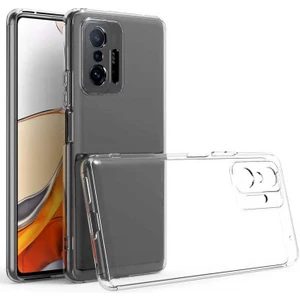 Xiaomi Mi 11T Pro Kamera Korumalı Süper Silikon Kılıf Ekran Koruyucu