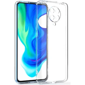 Xiaomi Poco F2 Pro Kamera Korumalı Süper Silikon Kılıf Ekran Koruyucu