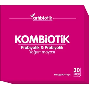 Doğadan Bizim Artıbiotik Kombiotik Probiotik & Prebiotik Yoğurt Mayası 2gr x 30 Saşe