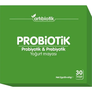 Doğadan Bizim Artıbiotik Probiotik & Prebiotik Yoğurt Mayası 2gr x 30 Saşe