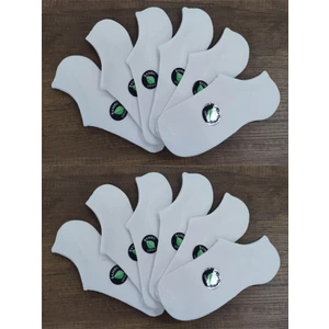 Unisex 12 Çift Bambu Dikişsiz Görünmez Spor Yakkabı Çorabı Sneakers