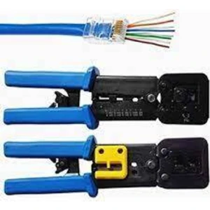 RJ45 RJ11 RJ12 Cat5 Cat6 Yeni Nesil Konnektör Lüx Kolay Sıkma Pensesi