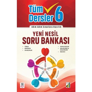 Damla Yayınevi 6. Sınıf Yeni Nesil Tüm Dersler Soru Bankası