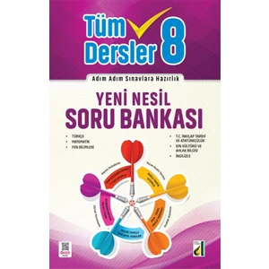 Damla Yayınevi 8. Sınıf Yeni Nesil Tüm Dersler Soru Bankası