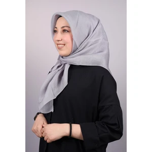 ALLURİNG Düz Renk Simli Efektli Abiye Eşarp-Renk-04