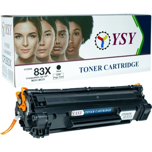 HP cf283X cf283A M201dw M201n M201 M125 M125NW M127FN M127FW M225DN M225DW  (2200) Sayfa Verimli Muadil Toner Kartuş (Siyah) -YSY