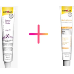 Yaşlı Kedilere Özel Kedi Macunu 50GR ve Kedi Macunu Multivitamin 100 gr