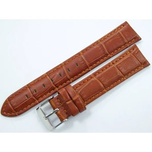 Ezgi Elektronik Bizon Deri Saat Kayişi 22MM Taba Saat Kordonu Kroko Dikişli Kolça