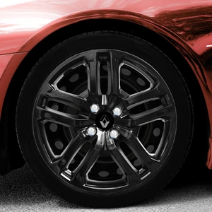 Renault Clio 4 16 Inç Uyumlu Jant Kapağı Piano Black 4 Adet 1 Takım 218