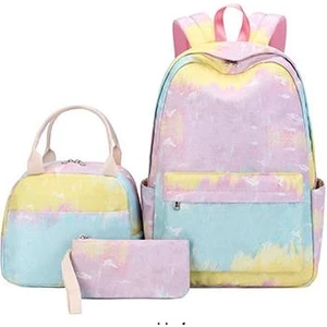 Üç Parçalı Okul Sırt Çantası (Yurt Dışından)