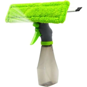 250 ml Deterjan Hazneli Spreyli Çekçekli Peluşlu Cam Silme Aparatı