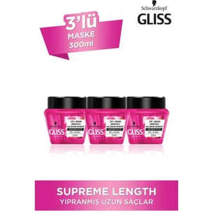 Supreme Length Maske 300 Ml X 3 Adet