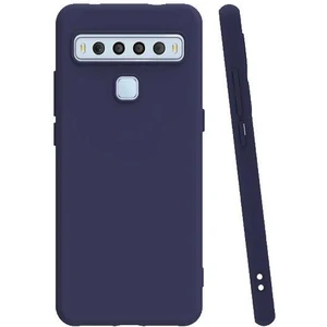Tcl 10L Kılıf Silikon Bye Soft + Kırılmayan Esnek Nano Cam