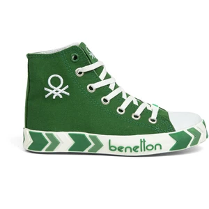 Benetton® | BN-30621-3374 Yesil - Kadın Spor Ayakkabı